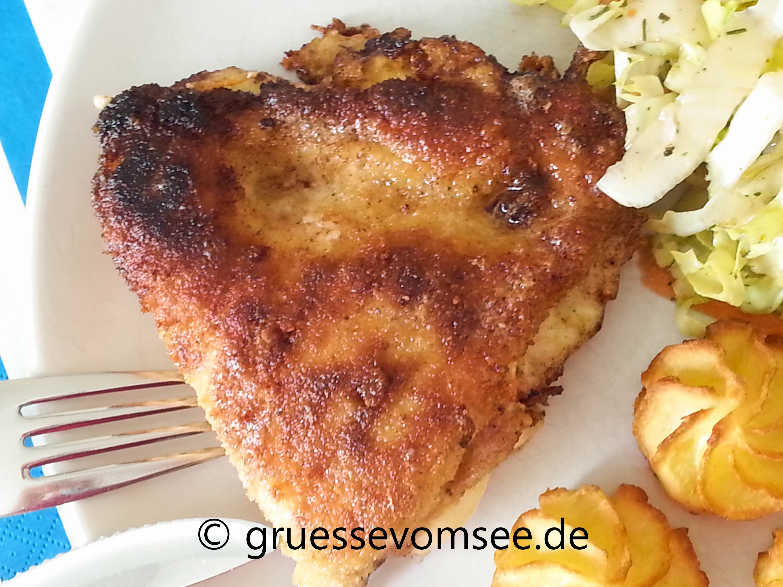 Cordon_bleu_potato_wedges_salat