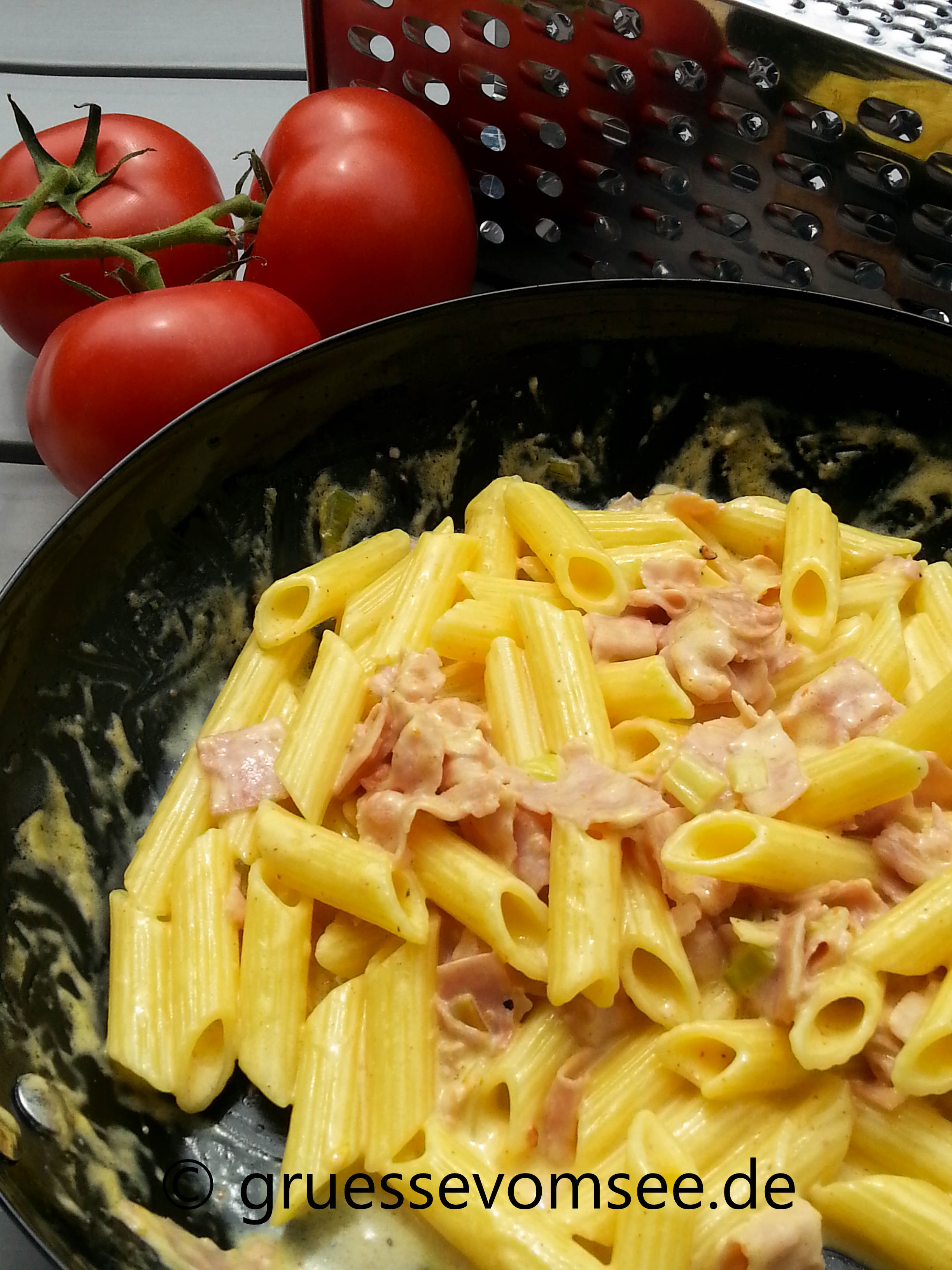 Schinken_Käse_Sosse_Nudeln