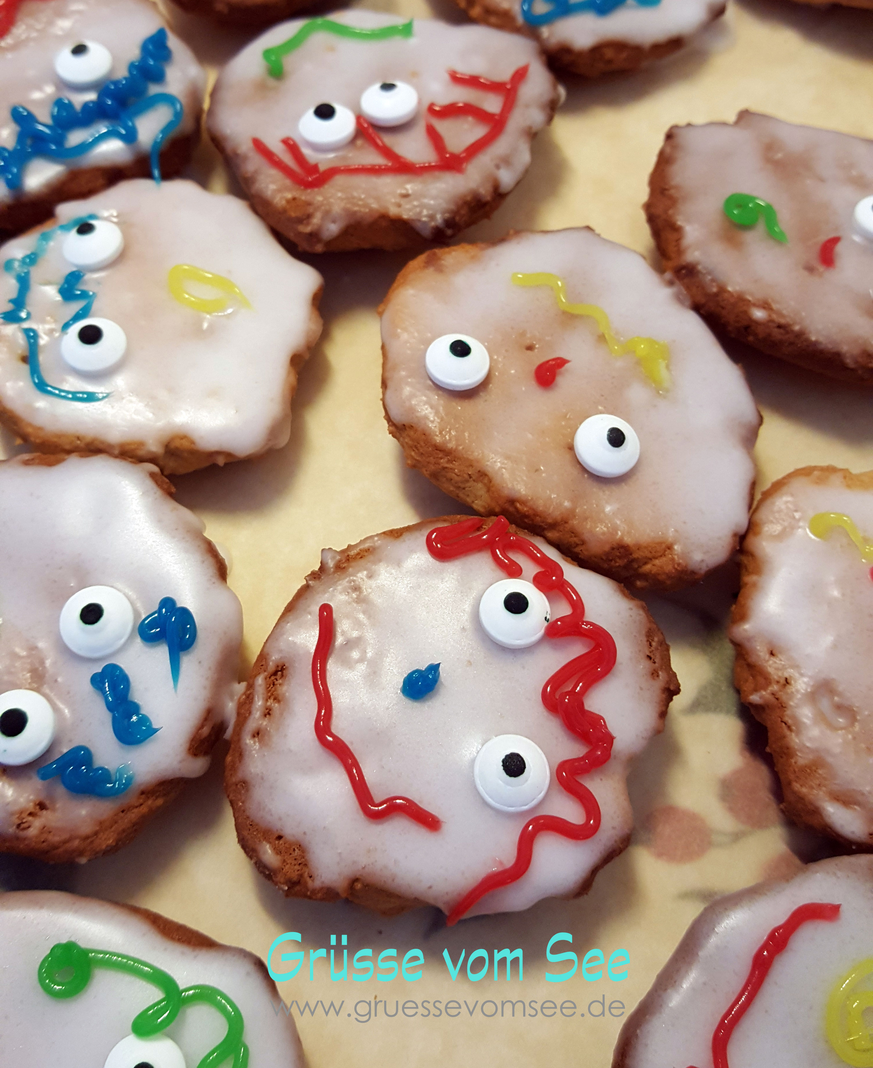 Amerikaner glutenfrei – Kekse mit Gesichtern
