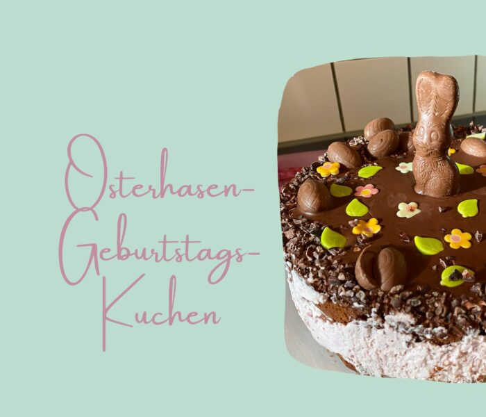 Glutenfreie Osterhasen-Geburtstagsforte fürs Patenkind
