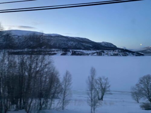 Fjord busfahrt tromsø narvik