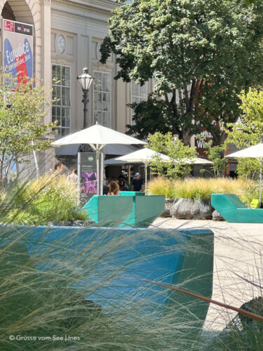 Innenhof Museumsquartier Wien