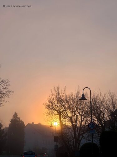 Sonnenaufgang Wintersonne