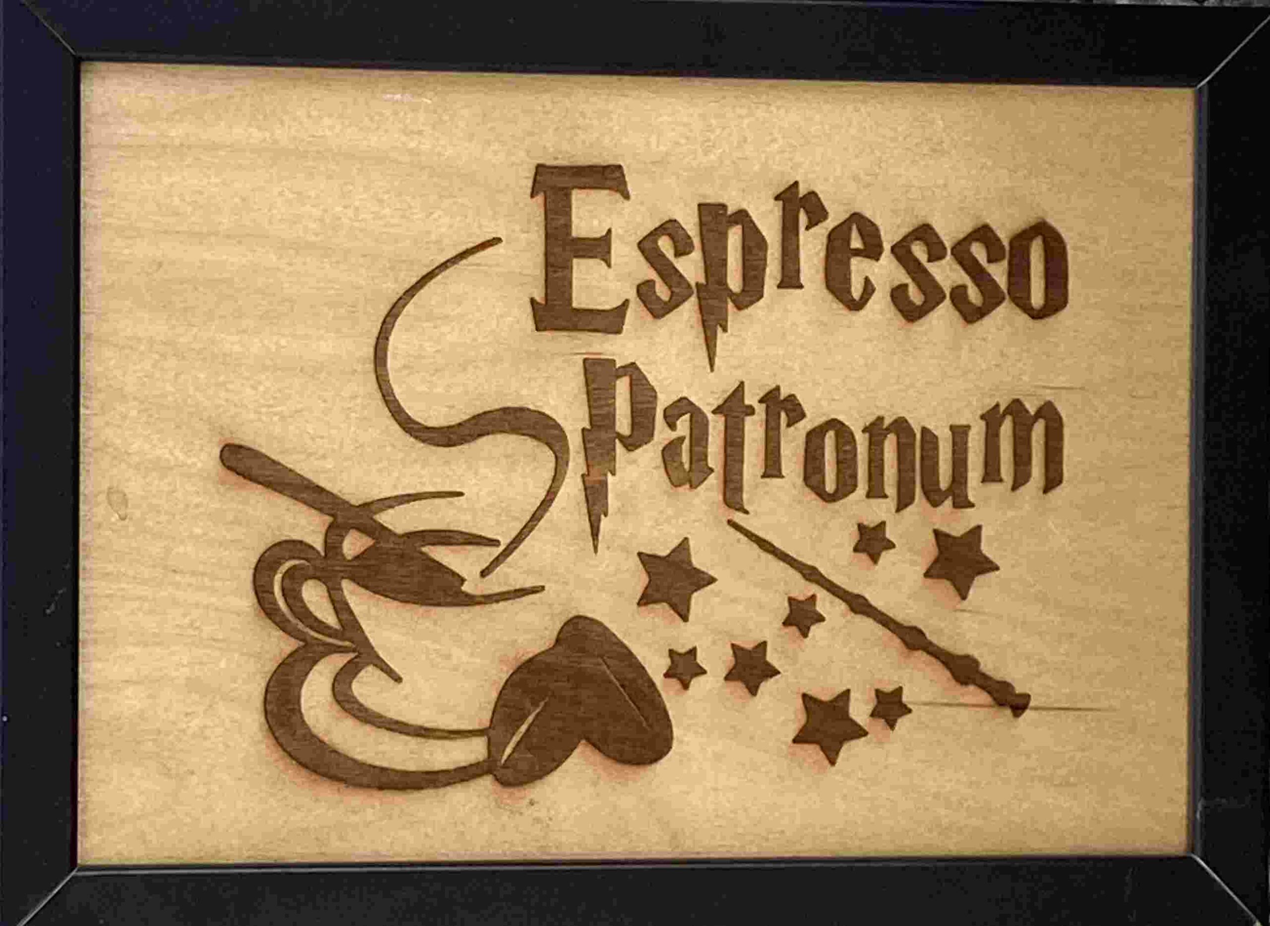 espresso patrum schild großes treffen