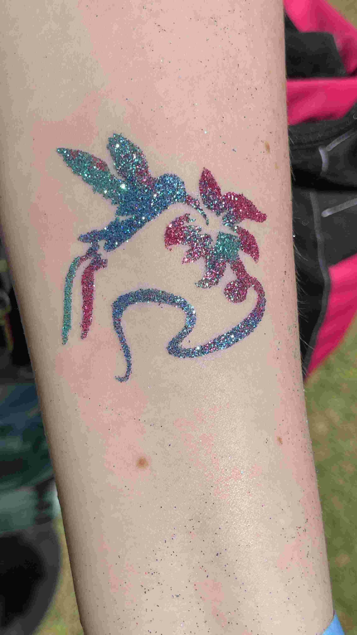 glitzertattoo das große treffen