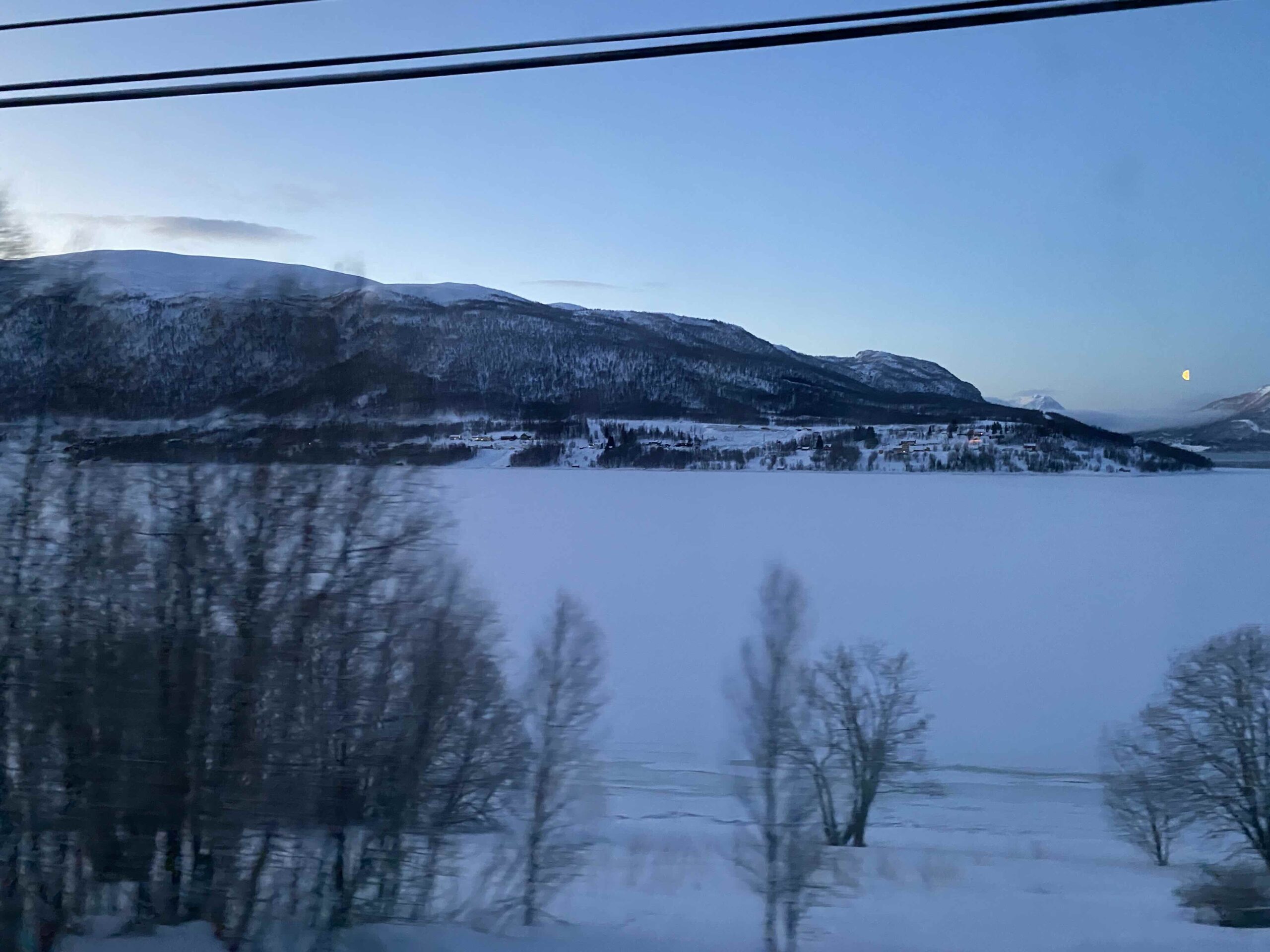 Fjord busfahrt tromsø narvik