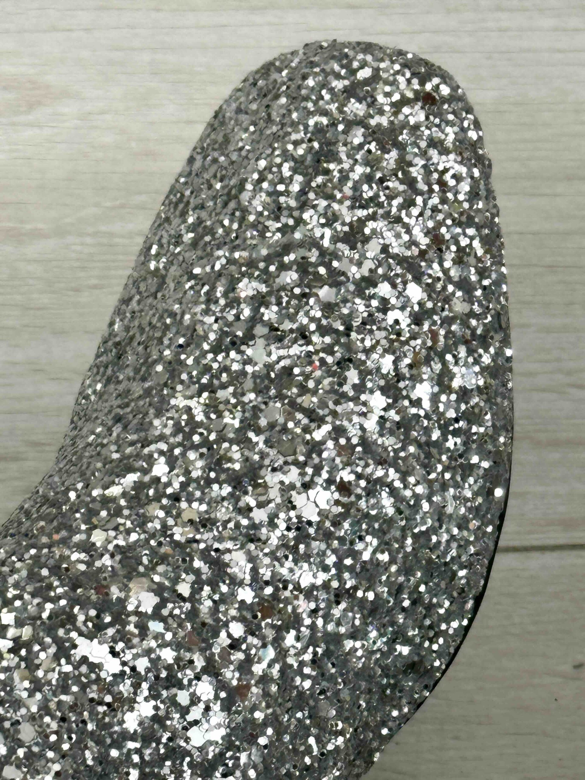 glitzerschuhe silberne schuhe