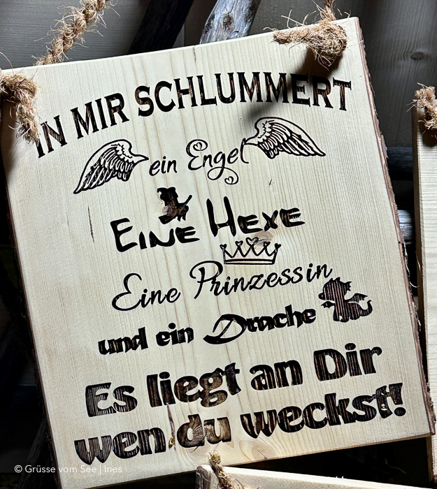 Das große Treffen Schild