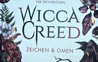 Cover Wicca Creed Zeichen und Omen Marah Woolf
