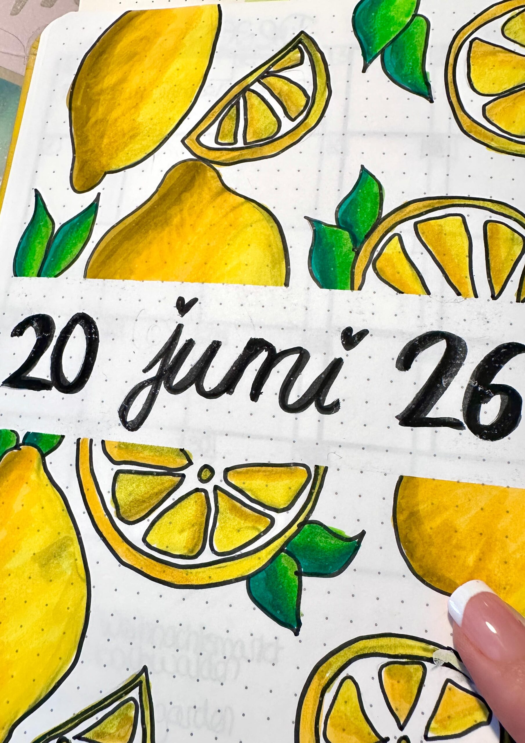 gluecksmomente-juni-bullet-journal-juni-zitronen